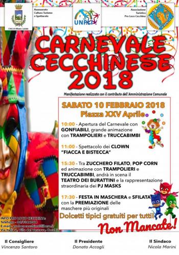Gli Eventi Di Carnevale A Cecchina - Albano Laziale