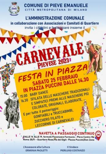 Carnevale A Pieve Emanuele - Pieve Emanuele