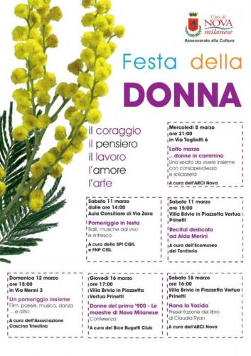 Giornata Internazionale Della Donna - Nova Milanese