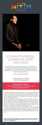 Il Fu Mattia Pascal - Milano
