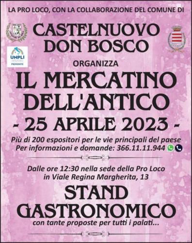 Mercatino Dell'antico - Castelnuovo Don Bosco