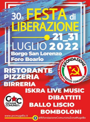 Festa Di Liberazione - Borgo San Lorenzo