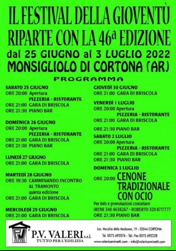 Festival Della Gioventu A Monsigliolo - Cortona