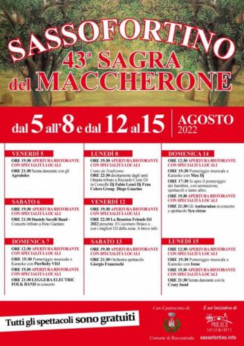 Sagra Del Maccherone Sassofortino - Roccastrada