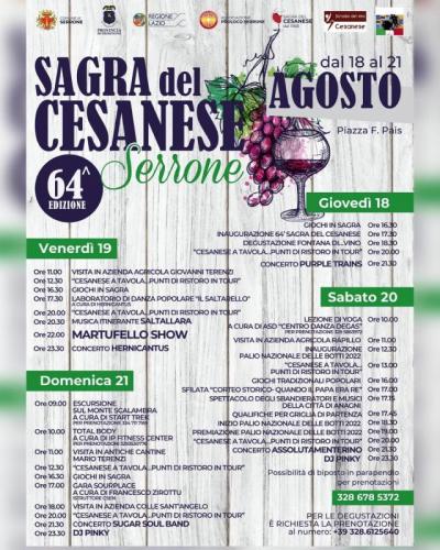 Sagra Del Cesanese A Serrone - Serrone