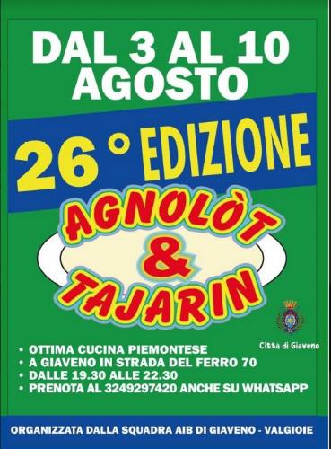 Agnolot & Tajarin - Giaveno