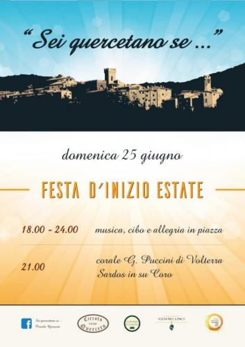 Festa D’inizio Estate - Montecatini Val Di Cecina