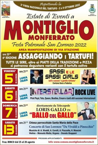 Festeggiamenti Patronali San Lorenzo A Montiglio Monferrato - Montiglio Monferrato