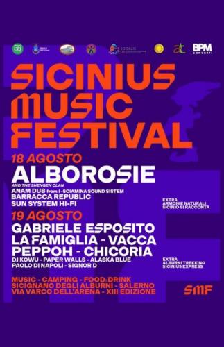 Sicinius Music Festival - Sicignano Degli Alburni