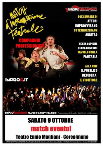Match D'improvvisazione Teatrale - Parma