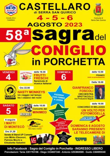 Sagra Del Coniglio In Porchetta - Serra San Quirico
