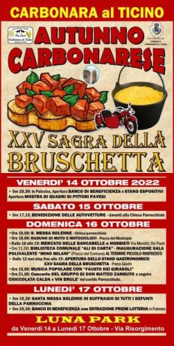 Sagra Della Bruschetta - Carbonara Al Ticino