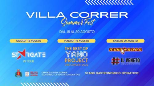 Villa Correr Summer Fest A Casale Di Scodosia - Casale Di Scodosia