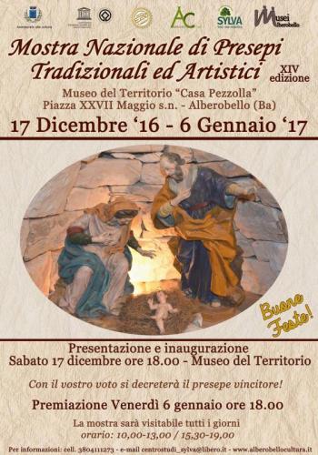 Mostra Nazionale Di Presepi Tradizionali Ed Artistici - Alberobello