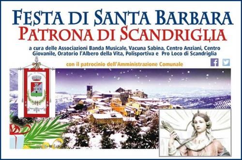 Festa Della Patrona Santa Barbara - Scandriglia
