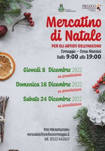 Mercatini Di Natale A Correggio - Correggio