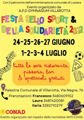 Festa Dello Sport E Della Solidarieta Di Villarotta  - Luzzara
