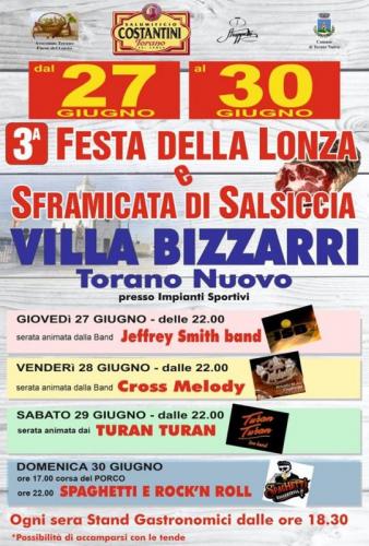 Festa Della Lonza E Sframicata Di Salsiccia A Torano Nuovo - Torano Nuovo