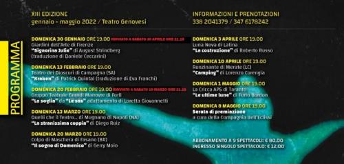 Festival Nazionale Teatro Xs - Salerno