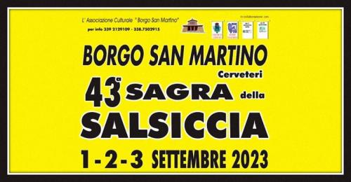 Sagra Della Salsiccia - Borgo San Martino
