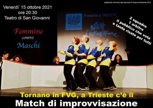 Match Di Improvvisazione Teatrale - Trieste