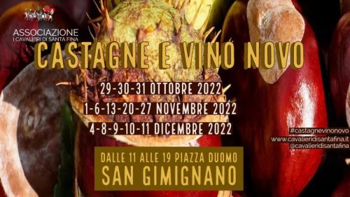 Castagne E Vino Nuovo A San Gimignano - San Gimignano