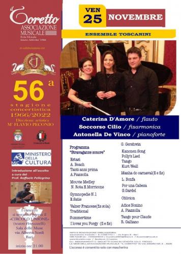 Stagione Concertistica Associazione Il Coretto - Bari