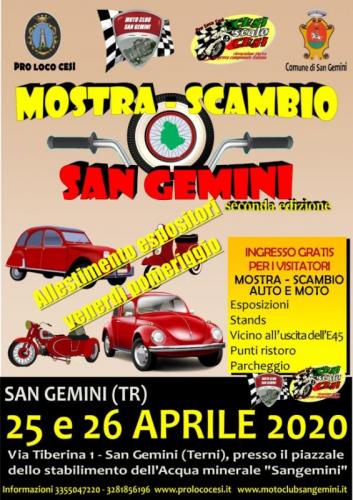 Mostra Scambio E Raduno Moto E Cicli - San Gemini