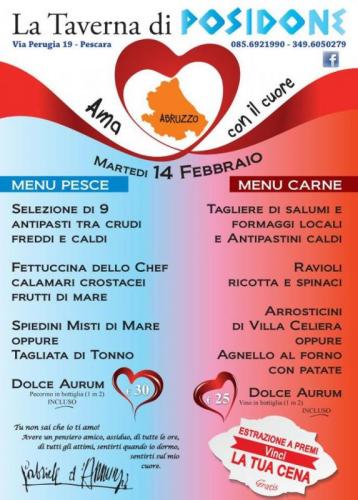 San Valentino Alla Taverna Di Posidone - Pescara