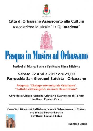 La Pasqua In Musica - Orbassano