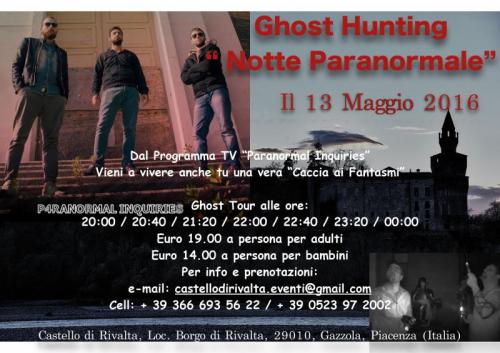 Notte Paranormale - Gazzola