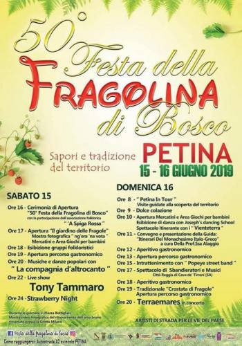 Sagra Della Fragolina Di Bosco - Petina