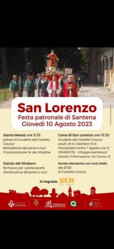 Festa Patronale Di San Lorenzo A Santena - Santena
