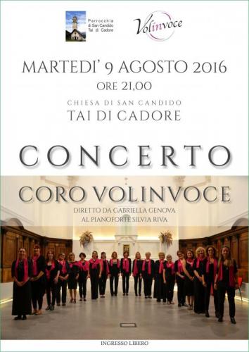 Coro Volinvoce In Concerto - Pieve Di Cadore