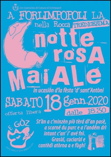 Notte Rosa Maiale - Forlimpopoli