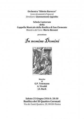 Concerto Di Musica Barocca - Roma