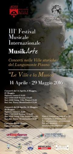 Festival Musicale Internazionale - Vicopisano