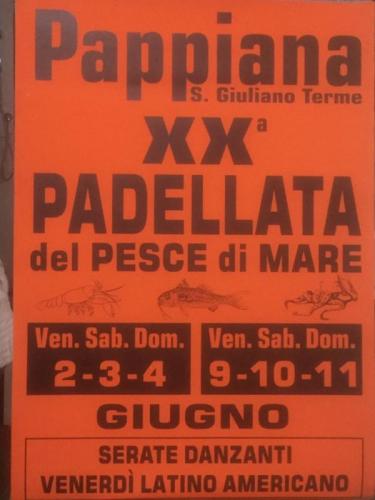 Padellata Di Pesce A Pappiana - San Giuliano Terme