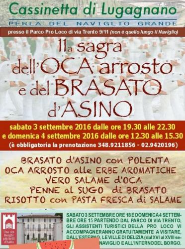 Sagra Dell'oca Arrosto - Cassinetta Di Lugagnano