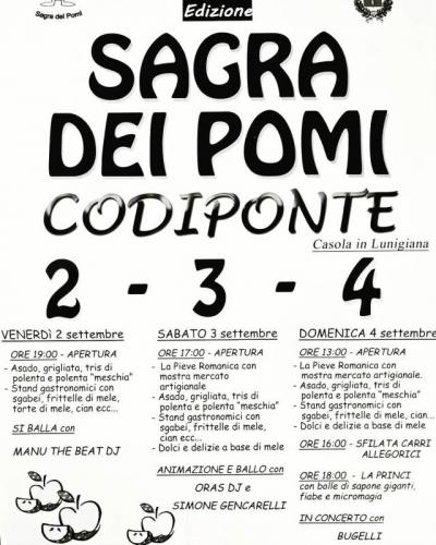 Sagra Dei Pomi Di Codiponte - Casola In Lunigiana