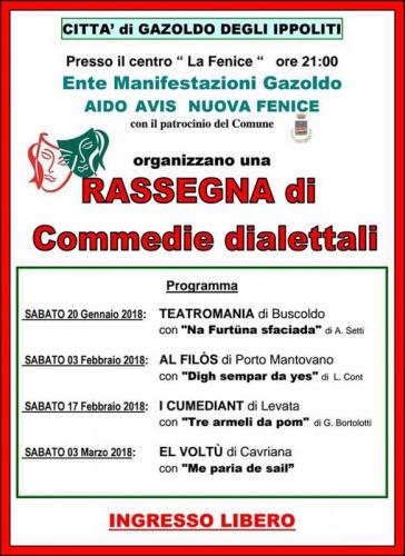 Commedie Dialettali - Gazoldo Degli Ippoliti