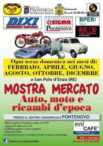 Mostra Mercato Auto, Moto E Ricambi D'epoca - San Polo D'enza