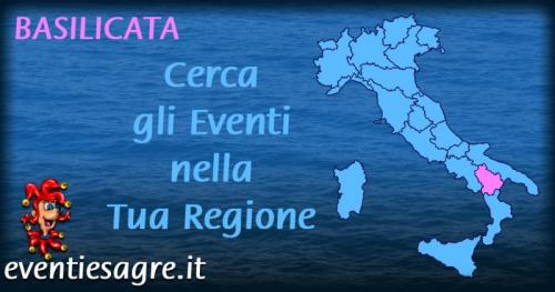 Calendario Mensile Eventi E Sagre Regione Basilicata - 