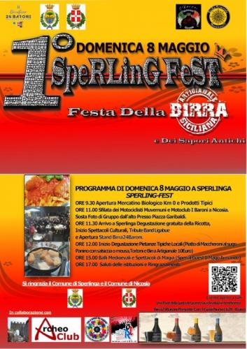 Sperling Fest Festa Della Birra E Dei Sapori Antichi - Sperlinga