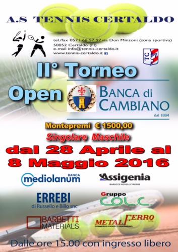 Torneo Open - Certaldo