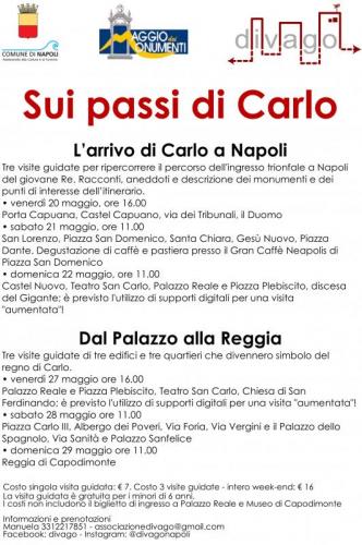 Sui Passi Di Carlo - Dal Palazzo Alla Reggia - Napoli