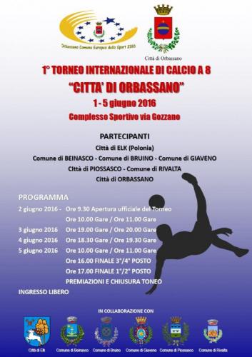 Torneo Internazionale Città Di Orbassano - Orbassano