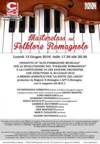 Masterclass Sul Folklore Romagnolo - Forlì