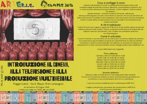 Workshop Di Cinema E Televisione - Poggio Catino