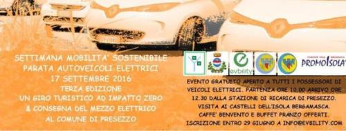  Raduno Mobilità Elettrica Isola Bergamasca - Presezzo
